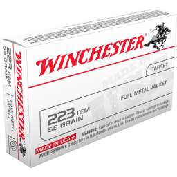223 Rem. FMJ 55gr.