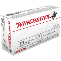 38 Super Auto+P FMJ 130gr.