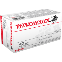 40 S&W FMJ FP 165gr.