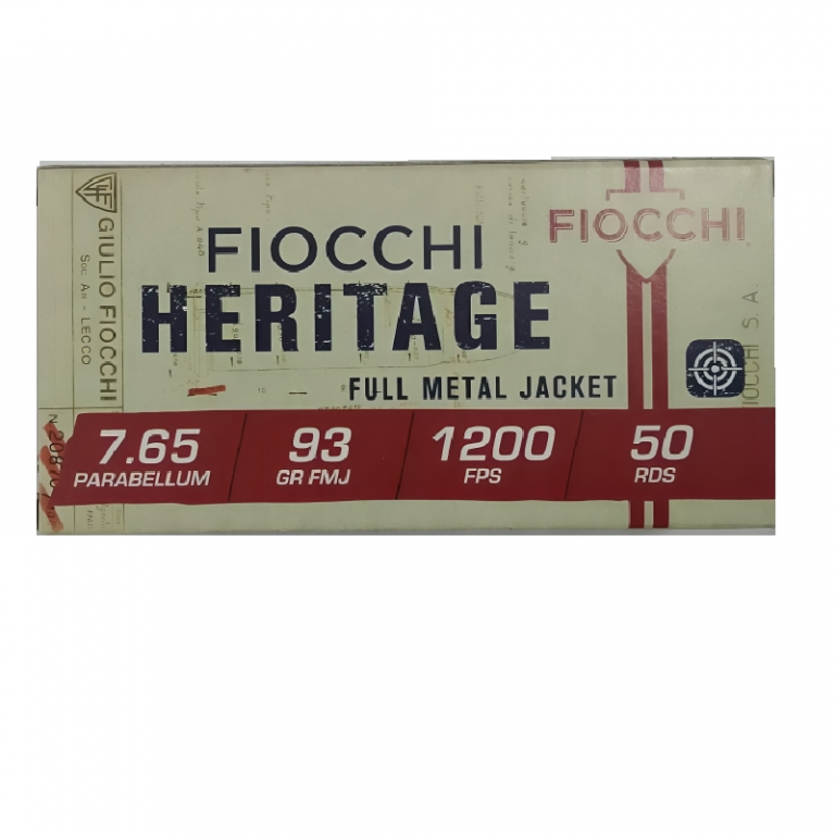 7,65 Parabellum / .30 LUGER - FMJ 93 gr. 