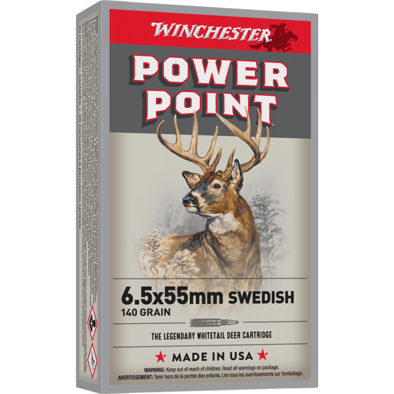 6.5 x 55 Swedish PP 140gr.
