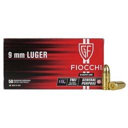 9 mm / 9 x 19 - FMJ 115 gr. 