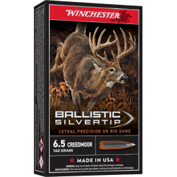6.5 CM Ballistic Silvertip 140 grs.