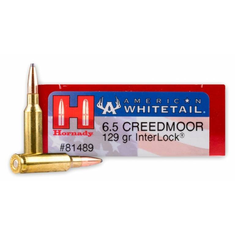 6.5 Creedmoor InterLock American Whitetail 129 gr 