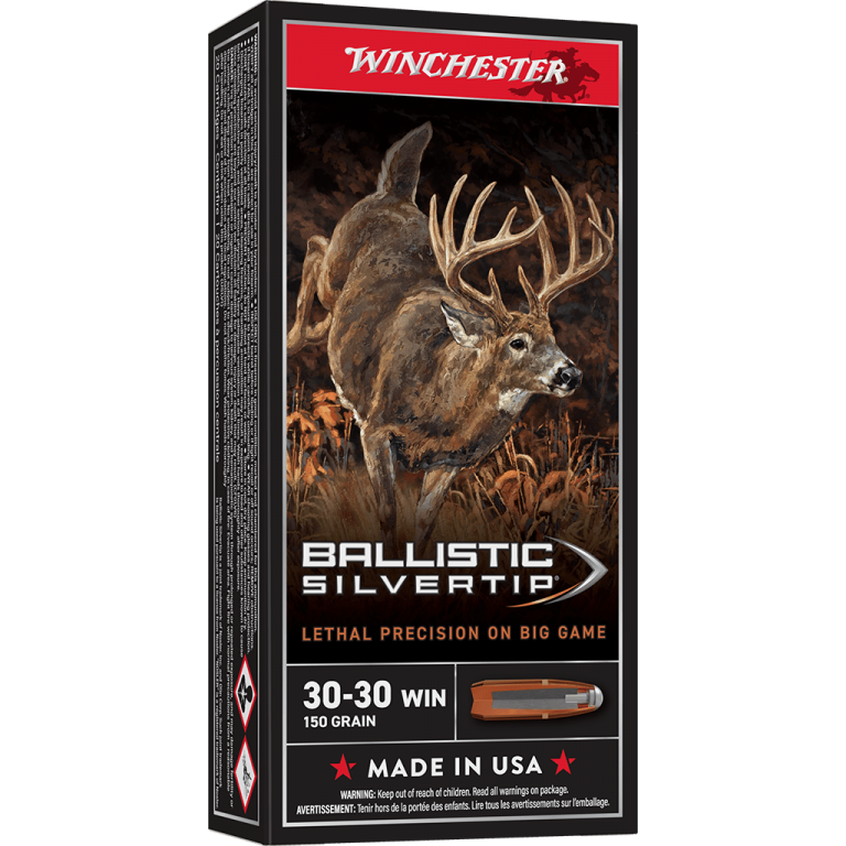 30-30 Winch. Ballistic Silvertip� 160 gr.