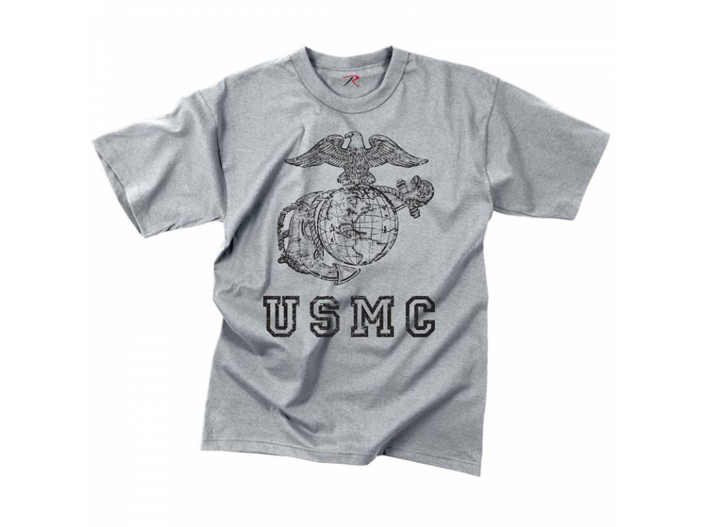 REMERA GRIS US M CORPS